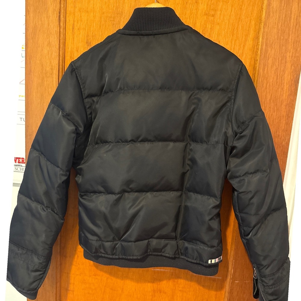 Triple Five 555 Soul puffer jacket‎ Large black vintage down Y2K skater - Picture 3 of 10
